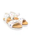 Monnalisa Fruit-print Sandals In White