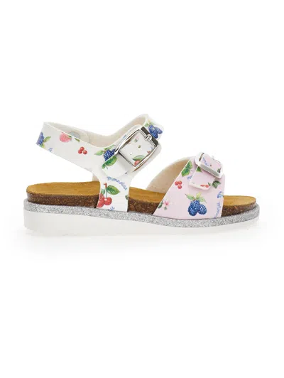 MONNALISA MONNALISA  FRUIT PRINT SANDALS