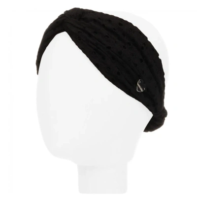 Monnalisa Kids' Girls Black Lace Headband