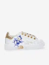 Monnalisa Donald Duck Sneakers In White