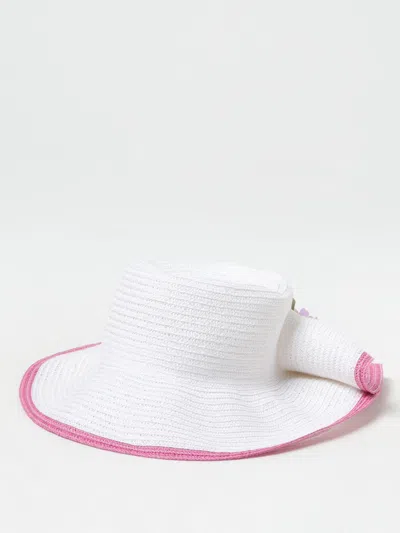 Monnalisa Girls' Hats  Kids Color White