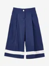 Monnalisa Girls Marina Trousers In Blue