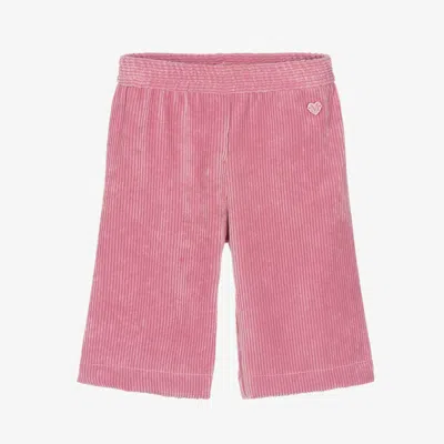 Monnalisa Babies' Girls Pink Corduroy Trousers