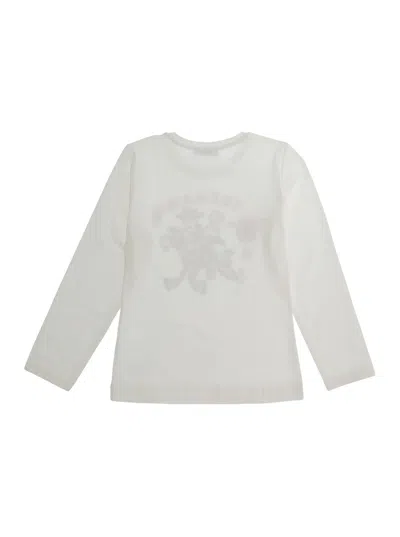 Monnalisa Girls' T-shirt In White