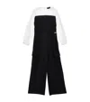 Monnalisa Lurex Cargo Jumpsuit