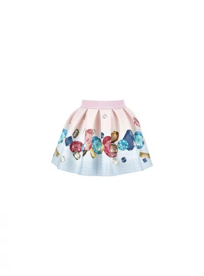 Monnalisa Kids' Gonna Bambina  11f703_6622 In White