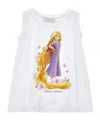 Monnalisa Graphic-print Rhinestone-embellished Top In Multicolor