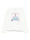 Monnalisa Pullover Mit Sofa In Blue
