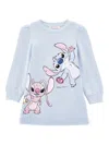 Monnalisa Stitch  Sweatshirt Dress