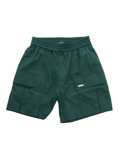Monnalisa Kids' Green Cargo Shorts