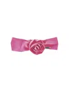 Monnalisa Haarband Mit Rose In Pink