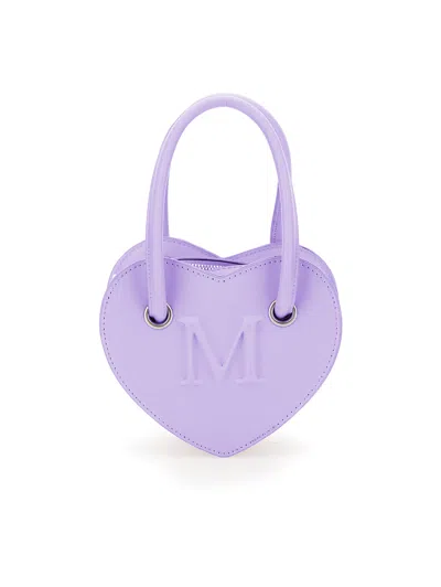 Monnalisa Babies'   Heart Bag In Wisteria