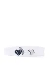 Monnalisa Heart-motif Hairband In White