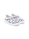 Monnalisa Heart-print Sneakers In White