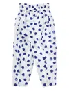 Monnalisa Heart-print Trousers In White