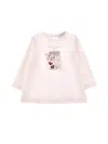 Monnalisa Hearts In A Jar Print Jersey T-shirt In Light Pink