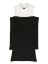 Monnalisa Cut-out Shoulder Dress (4-16 Years) In Black