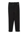 Monnalisa High-waist Smart Trousers In Black