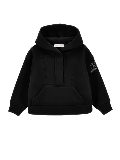 Monnalisa Kids'   Hoodie In Black