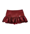 Monnalisa Houndstooth-pattern Mini Skirt In Multi