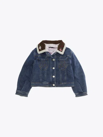 Monnalisa Jacket Kids In Blue