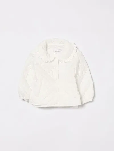 Monnalisa Babies' Jacket  Kids Color White In Neutral