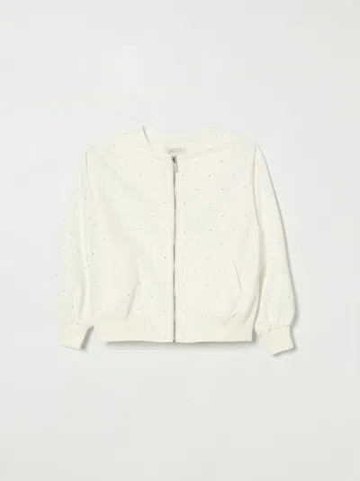 Monnalisa Jacket Kids  In Neutral