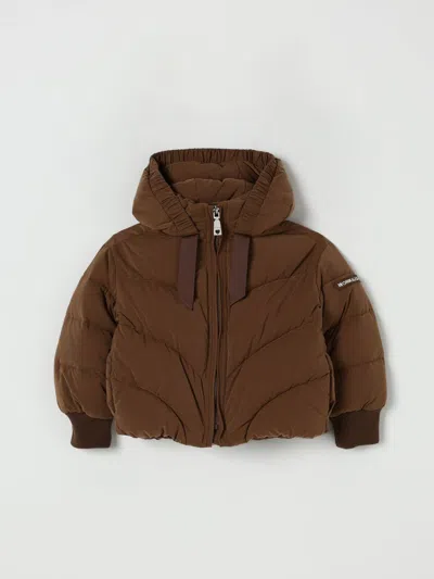 Monnalisa Jacket  Kids Color Brown