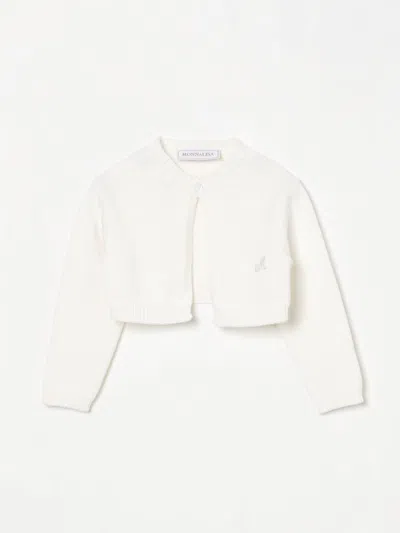 Monnalisa Babies' Sweater  Kids Color Yellow Cream