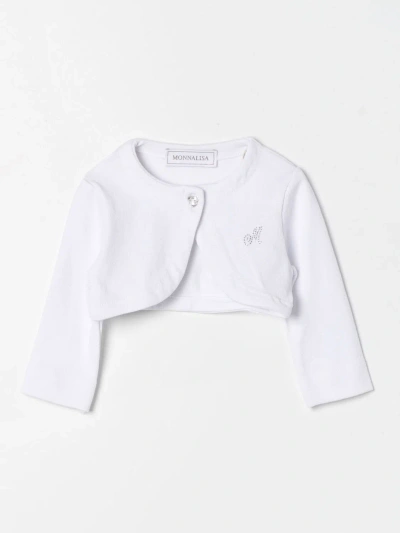 Monnalisa Jacket  Kids Color Yellow Cream In Yellow Cream