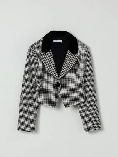 MONNALISA BLAZER MONNALISA KIDS COLOR YELLOW CREAM,H20721090