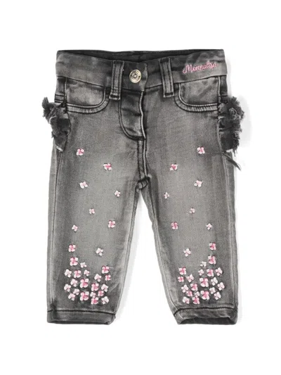 Monnalisa Kids'  Jeans Grey