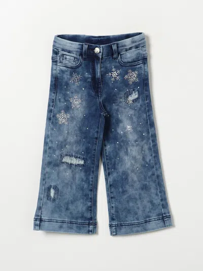 Monnalisa Pants  Kids Color Denim