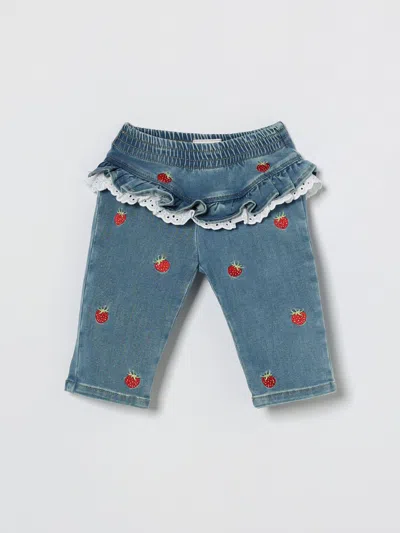Monnalisa Babies' Jeans Kids  In Blue