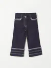 Monnalisa Jeans  Kids Color Navy In Navy