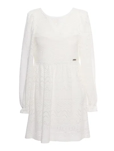 Monnalisa Kids' Jenni White Dress