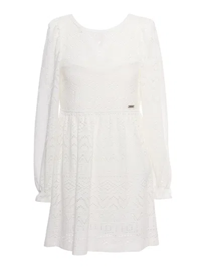 MONNALISA JENNI WHITE DRESS