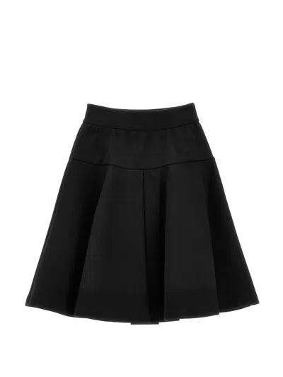 Monnalisa Kids'   Jersey Circle Skirt In Black