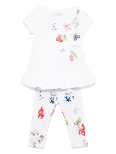 Monnalisa Kids' Jersey Leggings Set