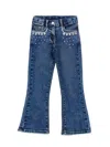 Monnalisa Jewel Jeans Mit Strasssteinen In Blue