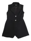 Monnalisa Jumpsuit In Black