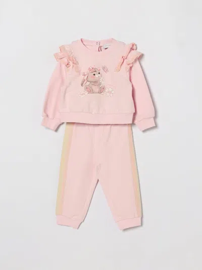 Monnalisa Babies'  Jumpsuit Kids In Pink