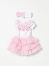 Monnalisa Jumpsuit  Kids Color White In White