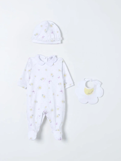 Monnalisa Babies' Jumpsuit  Kids Color White