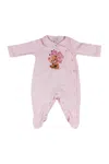 Monnalisa Jumpsuit In Pink