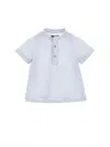 Monnalisa Korean Polo Shirt In White