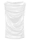 Monnalisa Lamé-effect Top In White