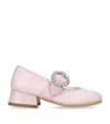 Monnalisa Dorothy-schuhe Mit Schmuckschnalle In Pink
