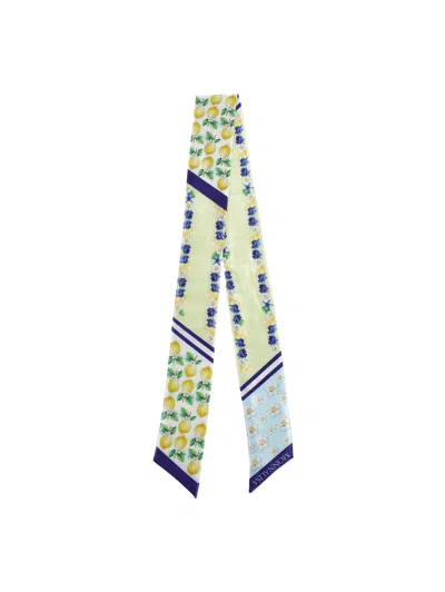 Monnalisa Kids'   Lemon Scarf In Multi