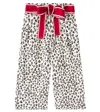 Monnalisa Leopard-print Trousers In Maculato